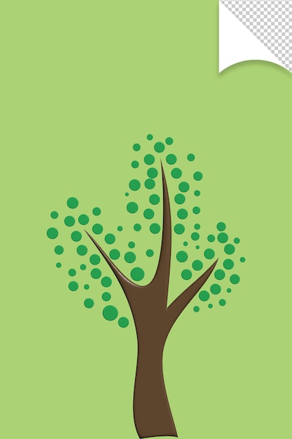 A poster for a book called green tree.