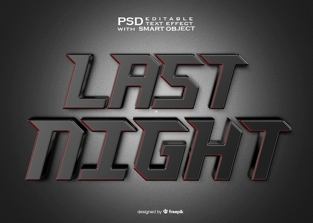 a poster for a night night night night in red letters