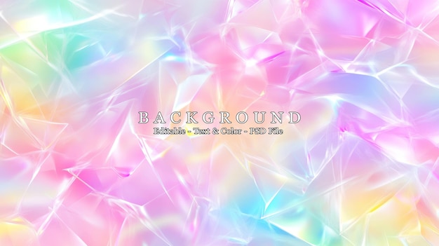 A vibrant pastelhued abstract background with a crinkled texture