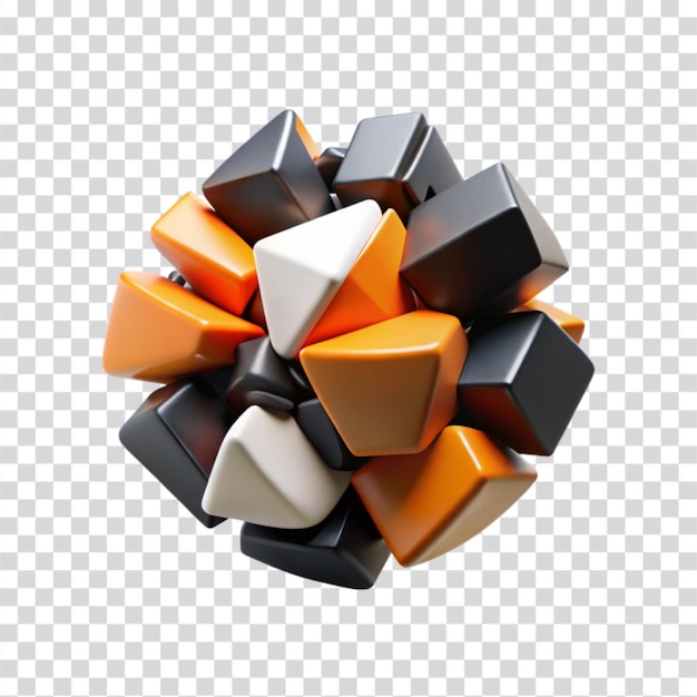 Abstract 3D Geometric Shapes