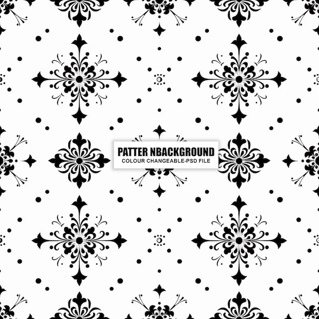 abstract flower of four petals seamless pattern vintage background texture pattern