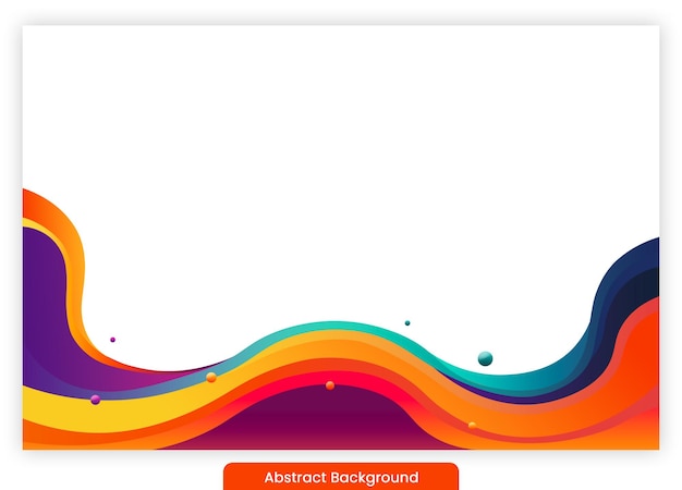 abstract liquid gradient background orange