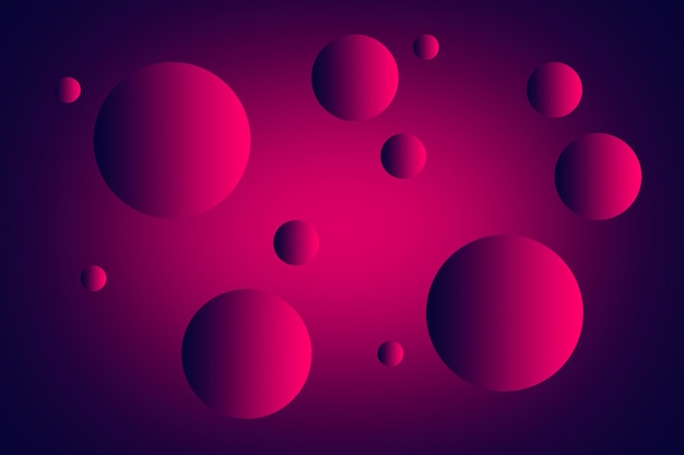 Abstract technology background Gradient bubbles for web sites user interfaces and applications