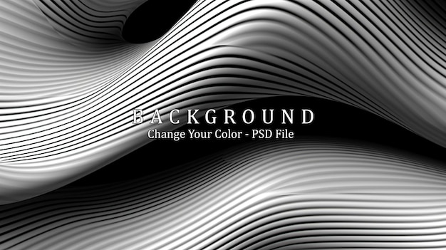 Abstract warped Diagonal Striped Background Generative AI