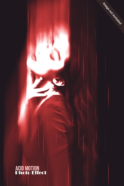 acid motion photo effects template