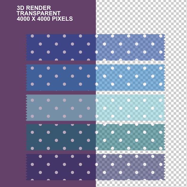 Adhesive tape Paper Masking tape Polka dot masking tape blue text