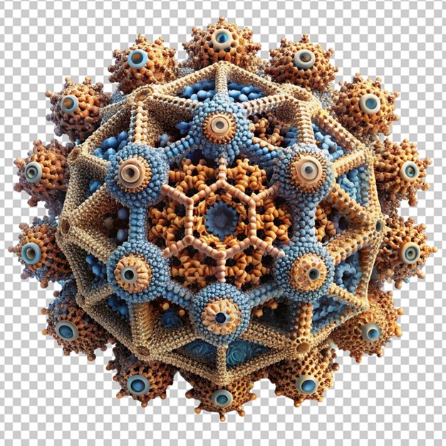 algorithmically created 3d fractal structures