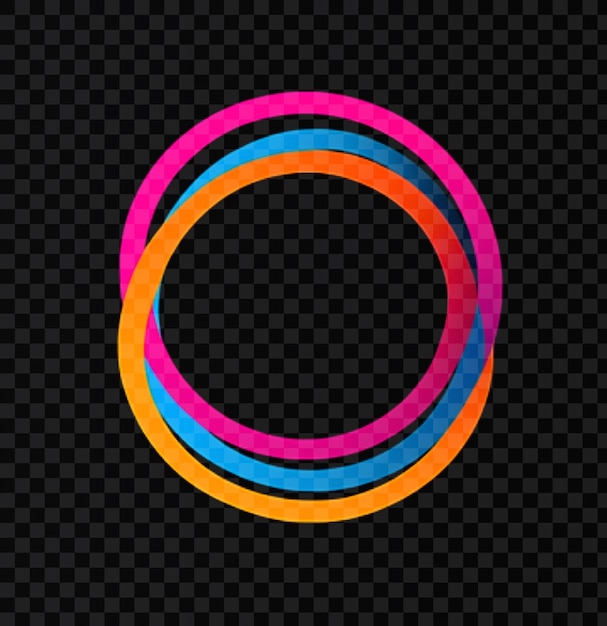 app icon in a circular shape with a flat design on transparent background
