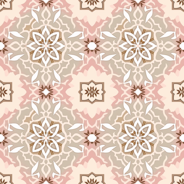 arabesque seamless pattern for textile unique design with a touch of moroccan style
