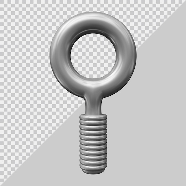 Biểu tượng tìm kiếm với phong cách 3D hiện đại
