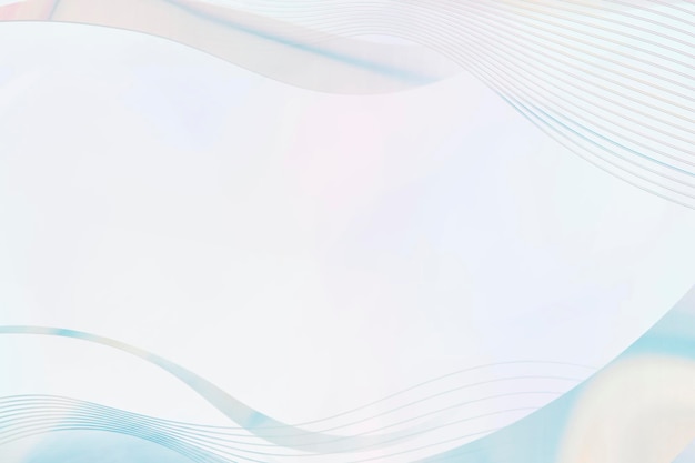 blue curve frame template on a light blue background