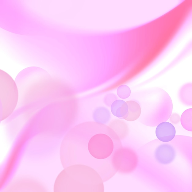 Blurred Valentine S Day Pink Hearts Background