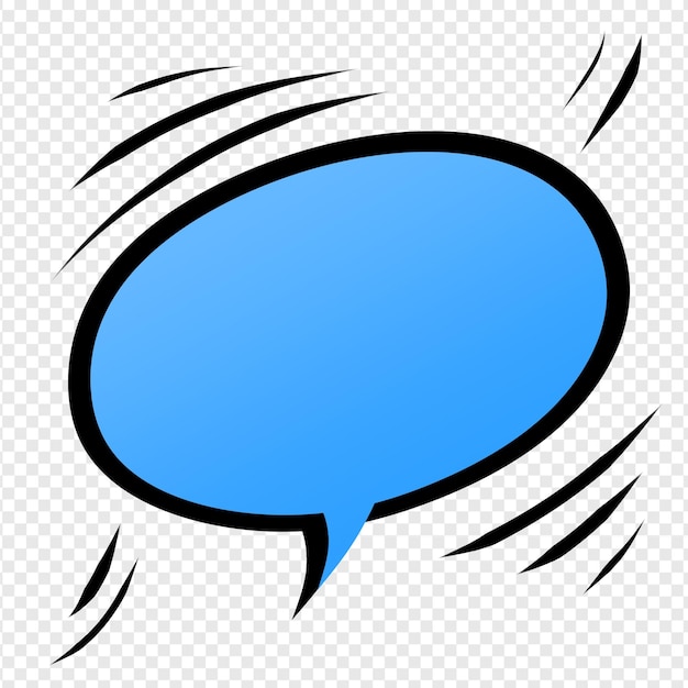bubble icon speech element design template transparent