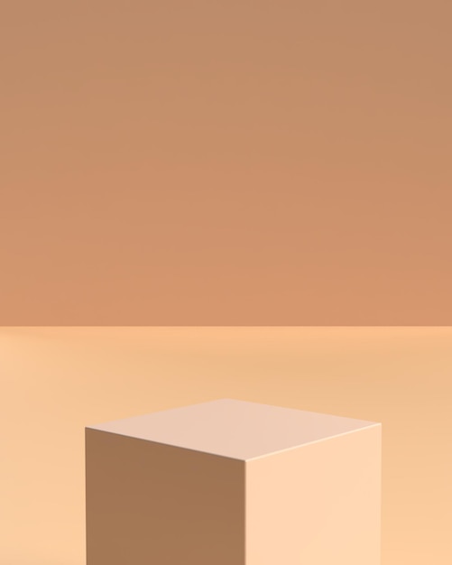 Bục hình dạng hình học bối cảnh trừu tượng 3D