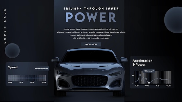 Car Website Landing Page Template