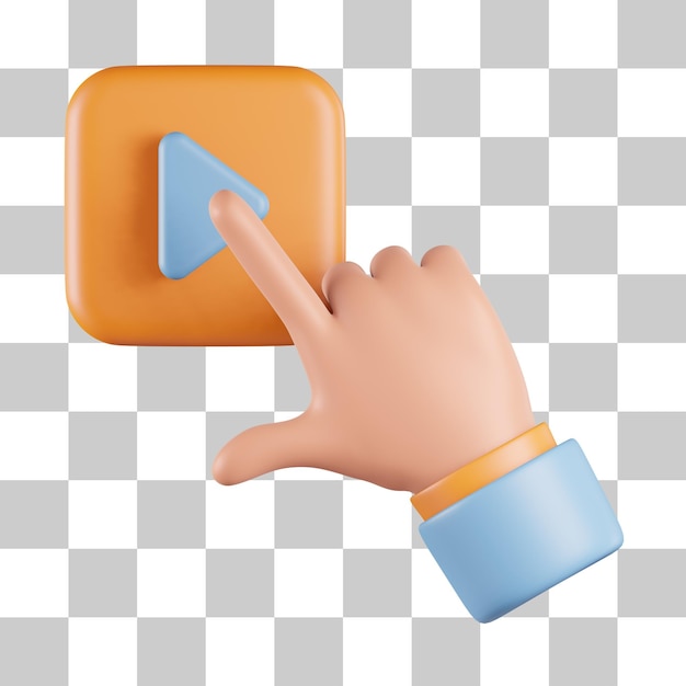 Click Play 3D icon