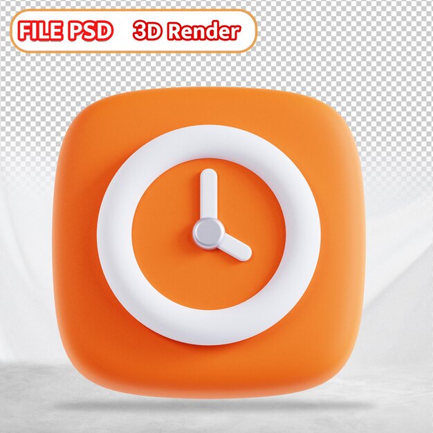 clock yellow