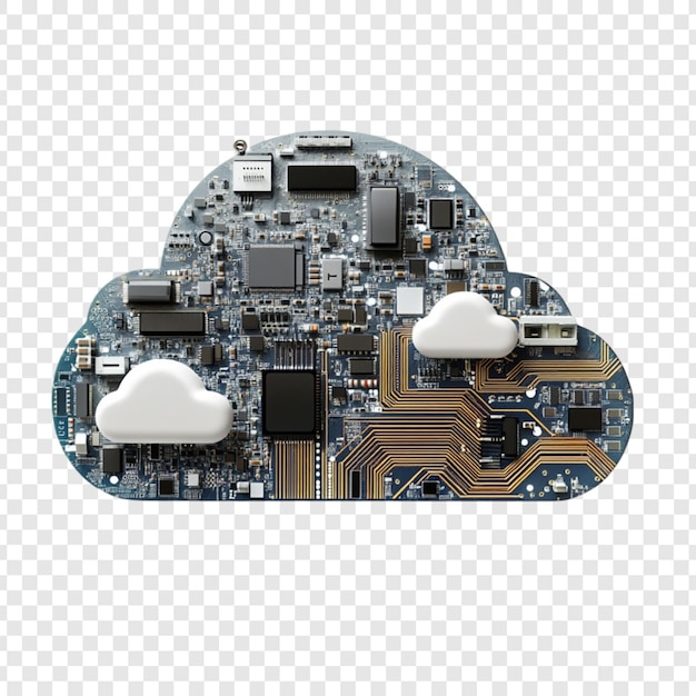 Cloud Computing Circuit Board Technology Digital Data Storage Network