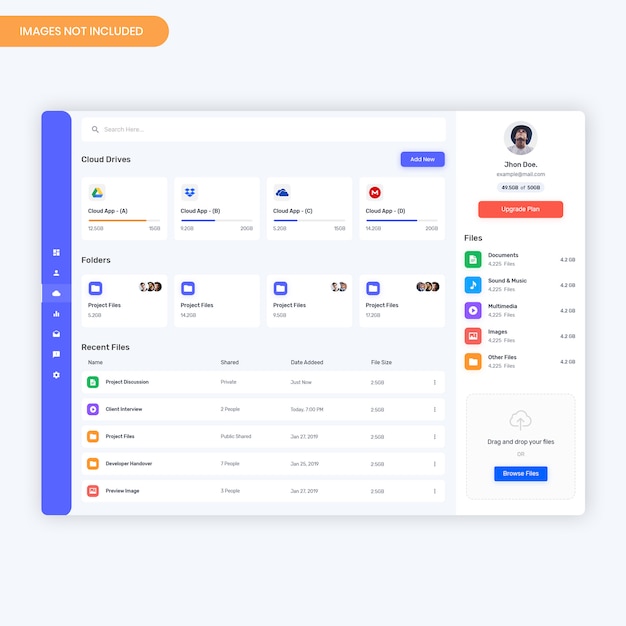 Cloud file management application
