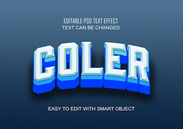 Coler Text Effect Style