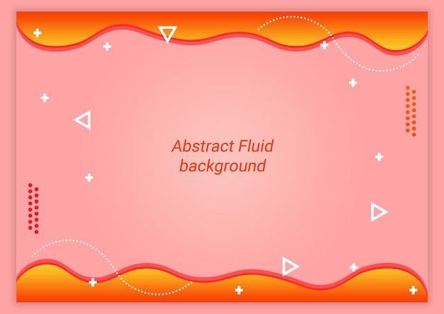 colorful fluid background red