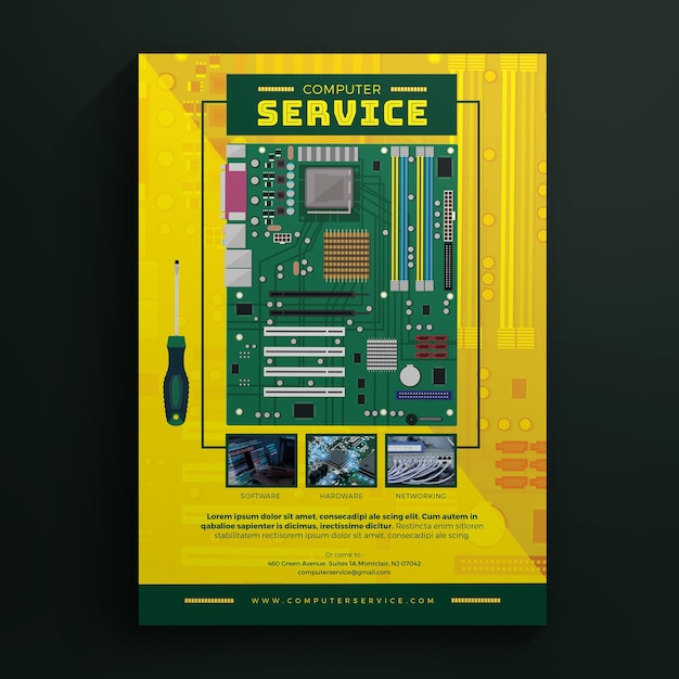 Computer Service Flyer