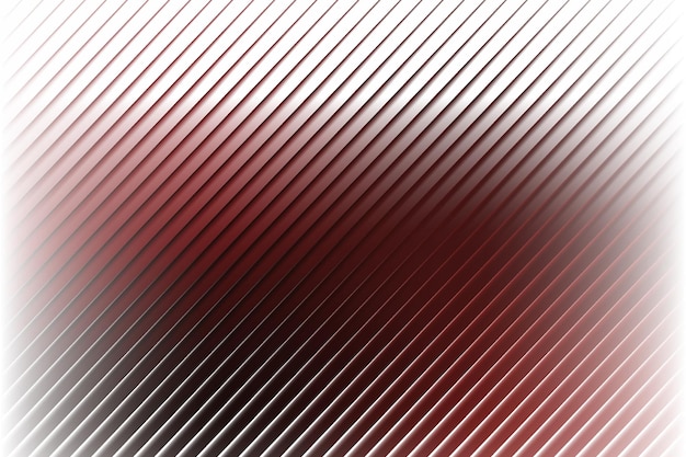 Diagonal lines with a gradient of red and white creating a dynamic and visually appealing abstract
