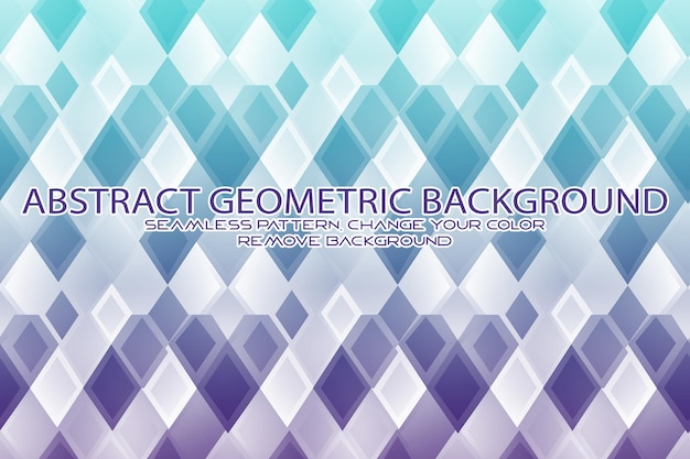 Editable Geometric Pattern with Textured Background and Separate Texture