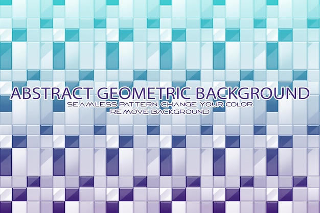 Editable Geometric Pattern with Textured Background and Separate Texture
