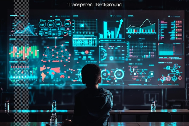 educators incorporate interactive infographics into el on transparent background