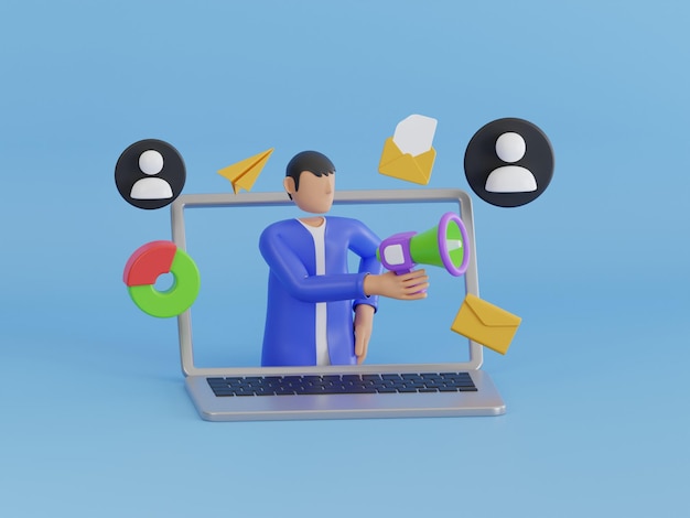 Email marketing campaign newsletter marketing and Email service