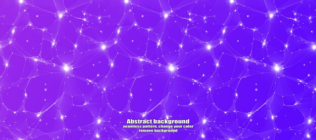 endless seamless lightning and star abstraction with isolated texture colorful background