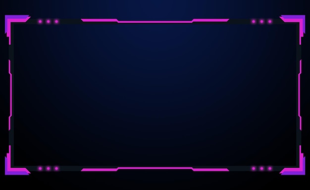 facecam overlay illustration for streamer