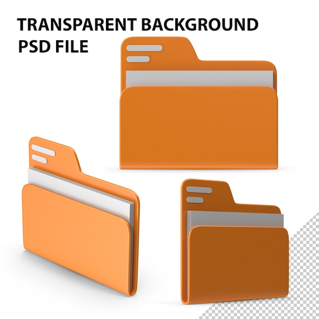 File Orange PNG