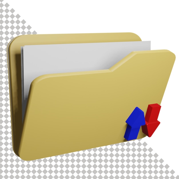 Files 3d icon