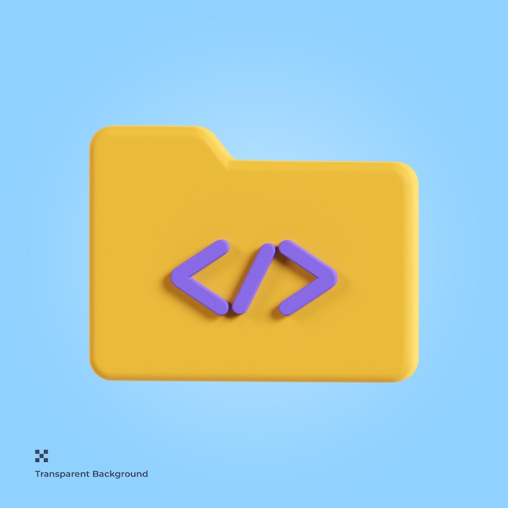 PSD folder 3d icon