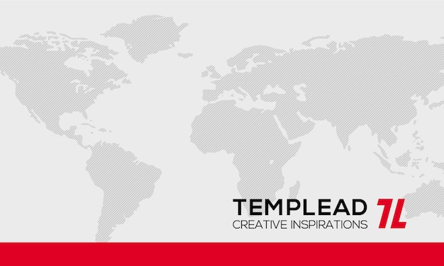 Global Reach A World Map Concept for International Business