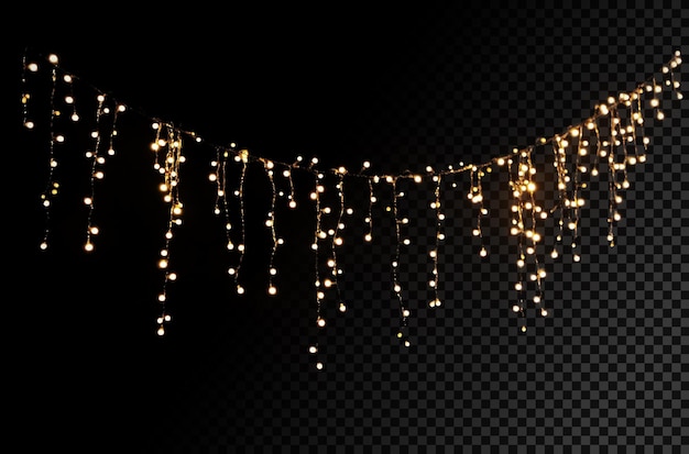 Golden Fairy Lights Decor