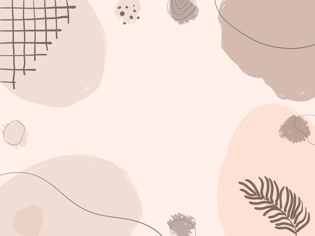 Handdrawn brown background with a touch of artistic flair