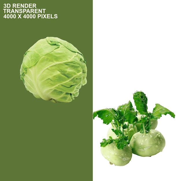 Healthy vegetable transparent background