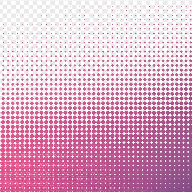Hiệu ứng Halftone chi tiết được cô lập trên nền trong suốt cho hiệu ứng ảnh