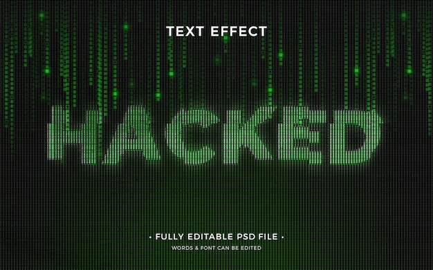 Hiệu ứng văn bản Hacker