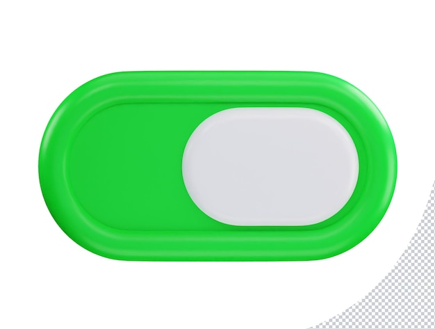 Hình ảnh vector biểu tượng 3D công tắc bật tắt