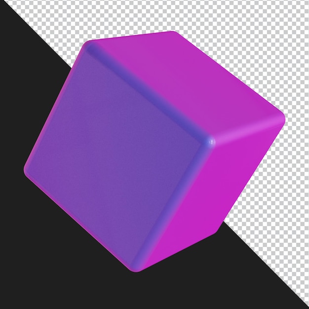 Hình dạng hình học trừu tượng thiết kế gradient tương lai kết xuất 3D