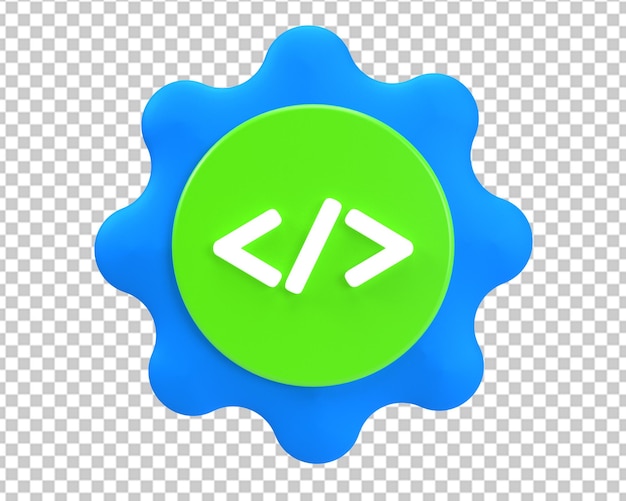 Html sign 3d render