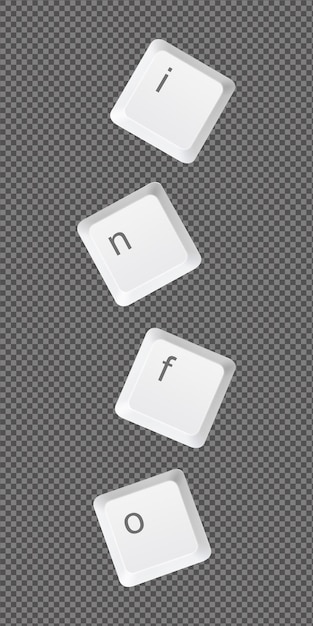 information buttons