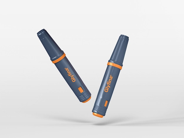 Insulin Pen Mockup