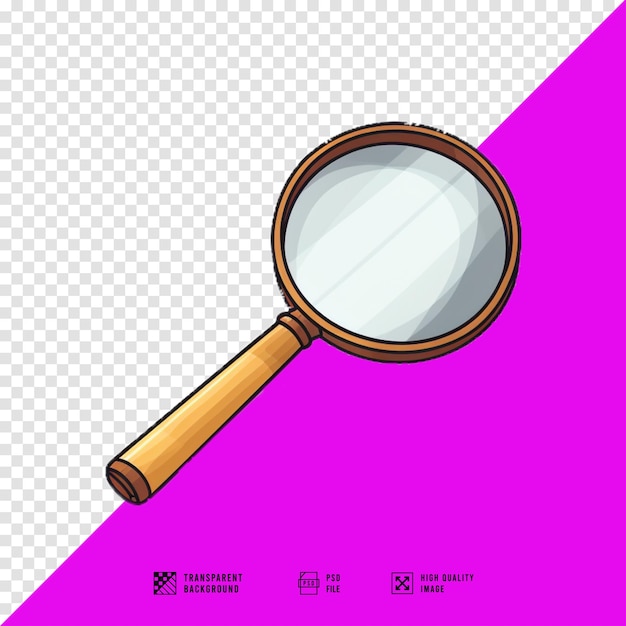 magnifying glass vector SVG with solid objects transparent PNG file