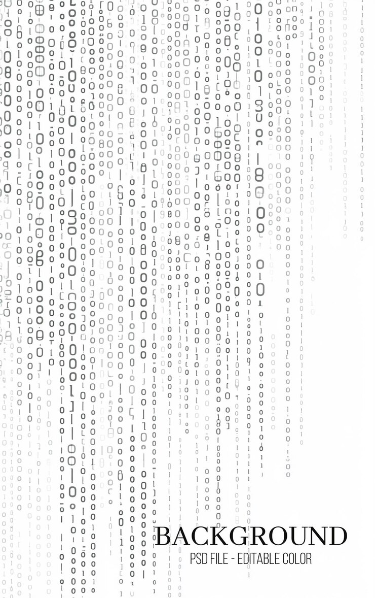 PSD minimal white background with colorful dots pattern