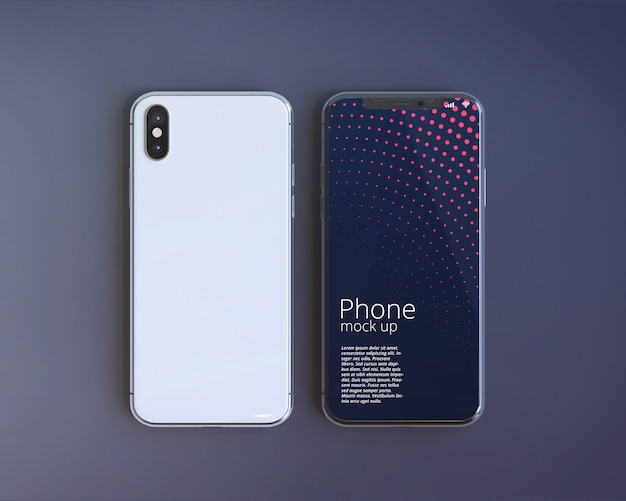 Mockup Màn Hình Điện Thoại Thông Minh Hiện Đại